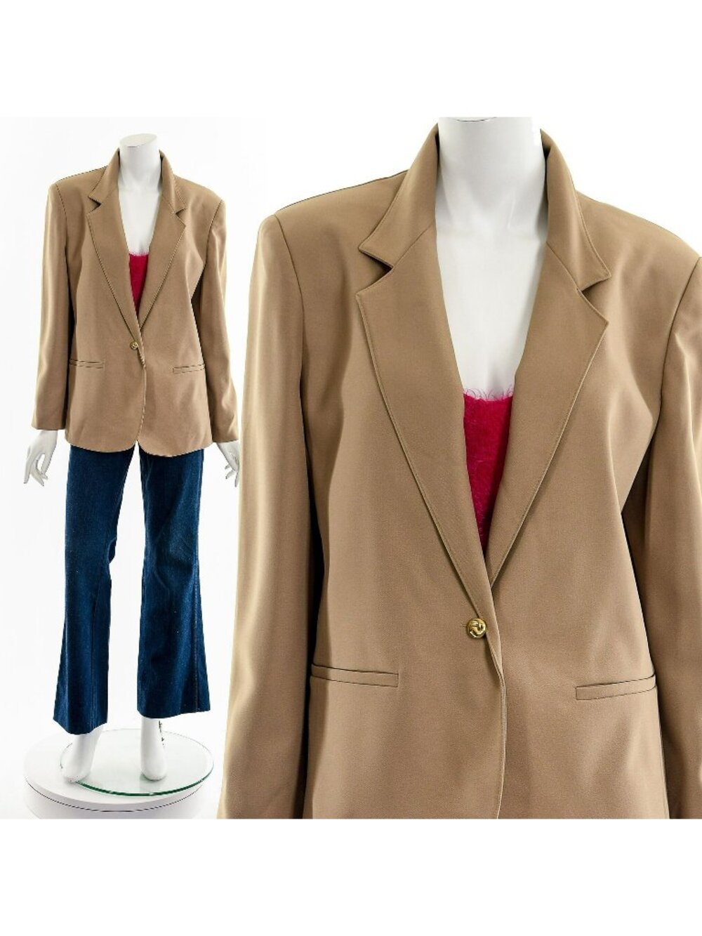 Classic Camel Blazer 90s